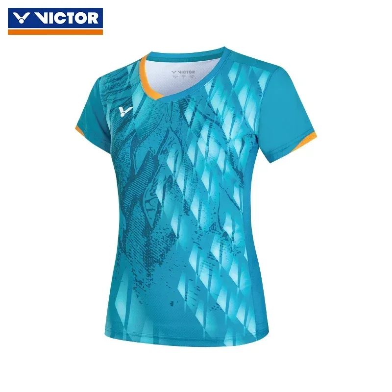Victor sport t-shirts t shirt men women fashion Jersey badminton clothing sportswear short sleeve polo T-45000TD
