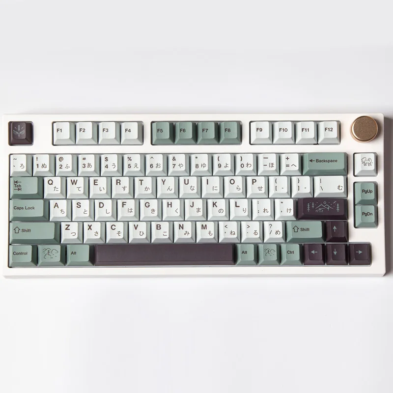 141 chaves gmk novembro nevoeiro keycaps cereja