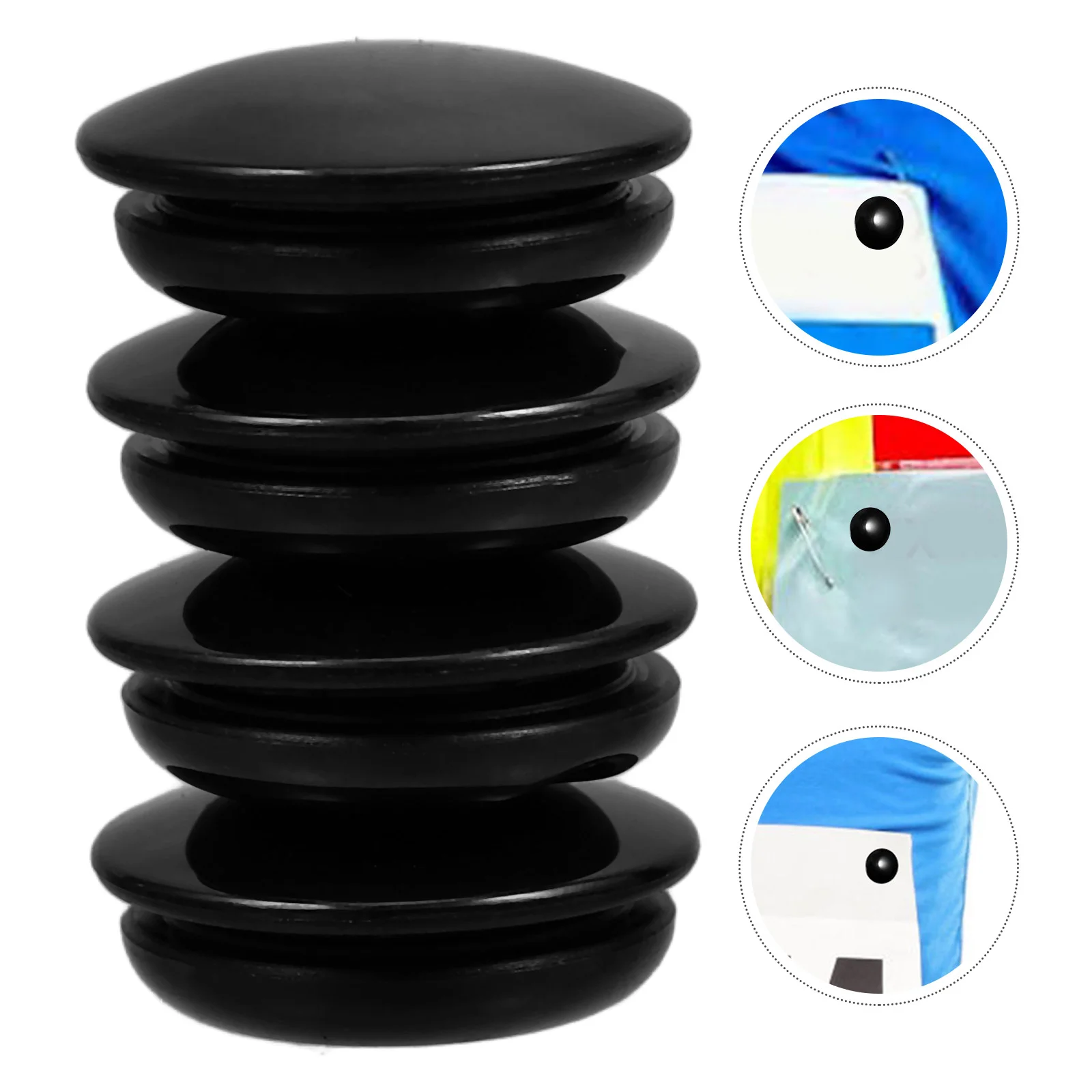 4 Pcs Bib Number Clip For Runners Race Clips Lightweight Reusable Team Sports Cycling Accessories Marathon Gear