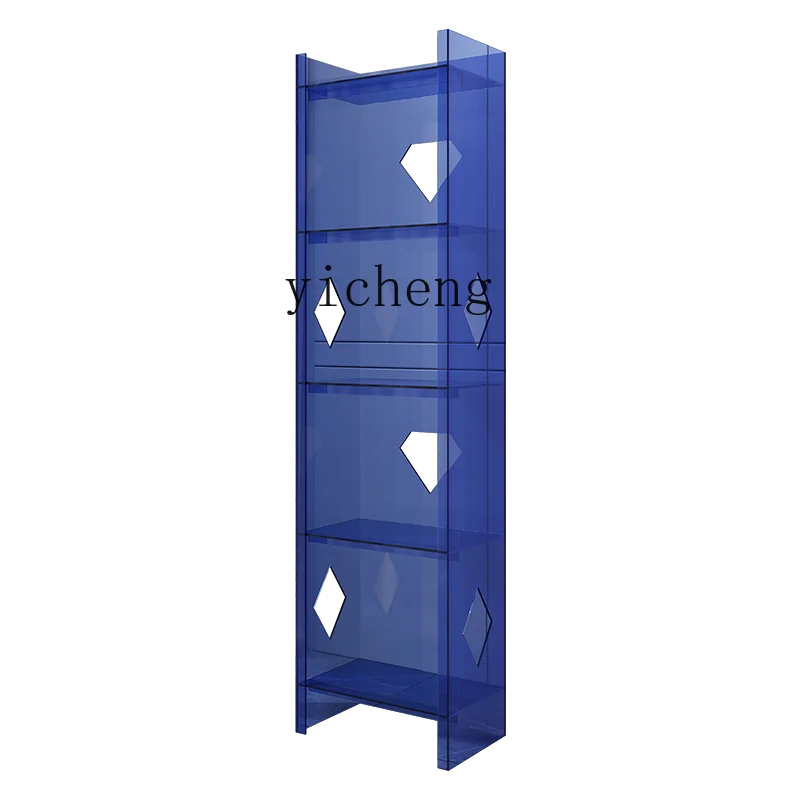 

XL Acrylic Display Bookshelf and Storage Shelf Transparent Multi-Layer Storage Bookcase