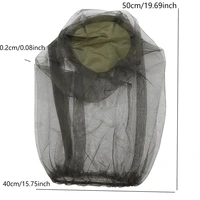 Fishing Anti Mosquito Insect Hat Fishing Hat Bug Mesh Head Net Face Protector Camping Sunshade Hats Outdoor Travel Camping 6
