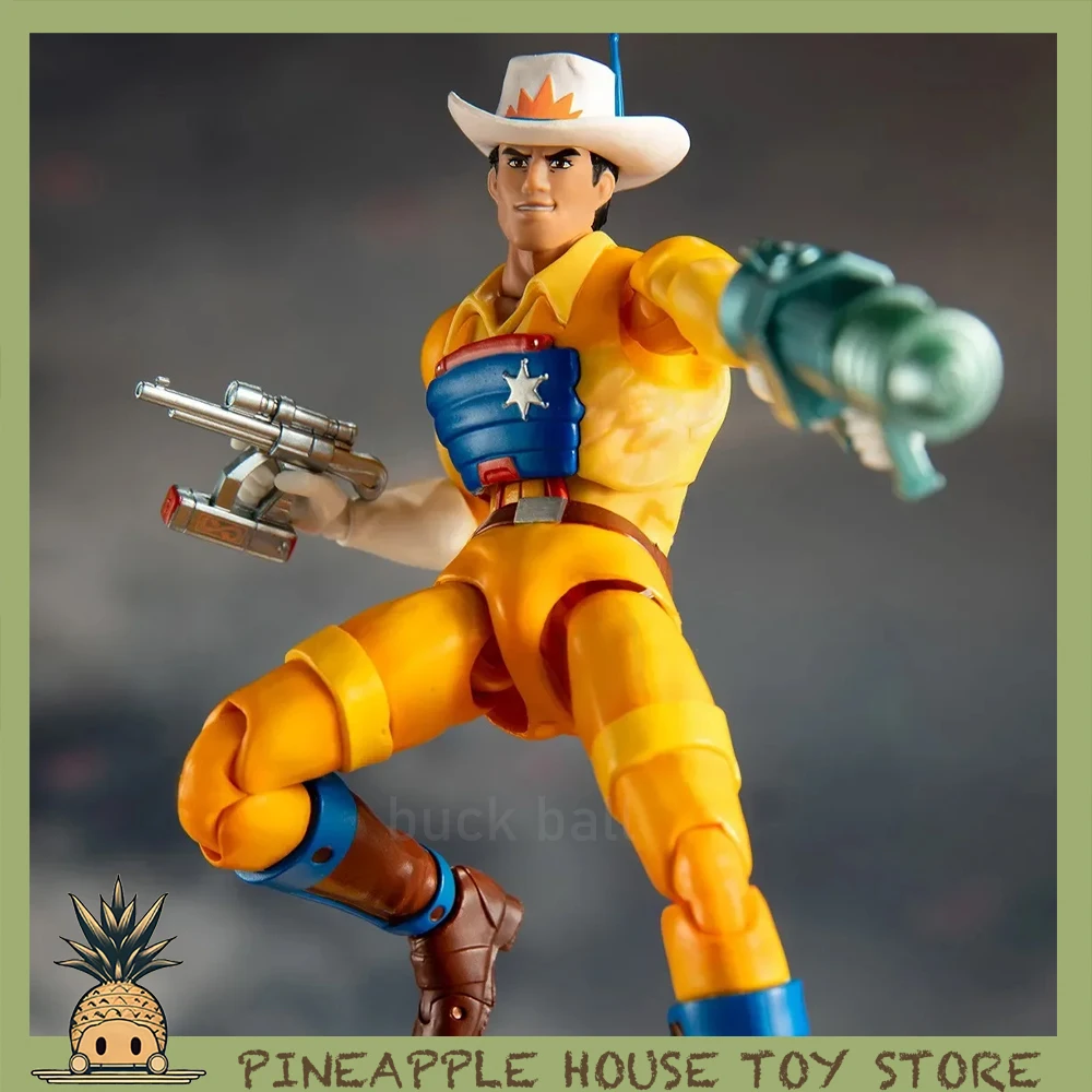 

In Stock Original DSM Marshall Bravestarr Action Figure Anime Figures Bravestarr Classical Cartoon Figurine Handmade Model Gifts