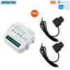 Tuya Smart Life WiFi Energy Meter 120A Bidirectional 2 Channel with Clamp App Monitor Solar Export and Import Power AC110V/240V 1