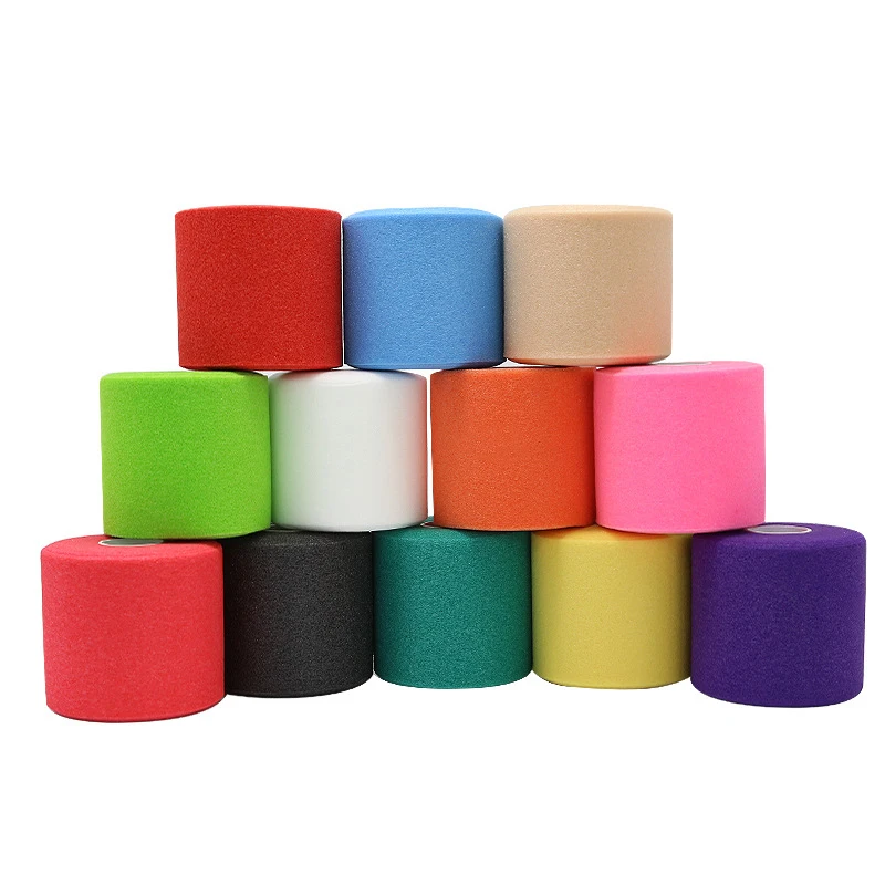 Athletic Sponge Pre Wrap Tape Racket Grip Priming Film Cushioning Tape Sports Protective Accessories Sweat Absorbing Bandage racket grips badminton racket handle film badminton racket film racket tape badminton overgrip sweatband grip tape