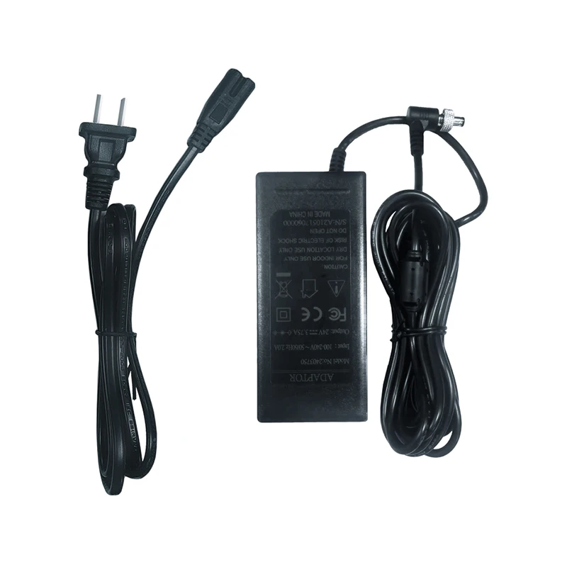 

1pc Adapter and 1pc Power Cord for Robot Window Cleaner RL3255