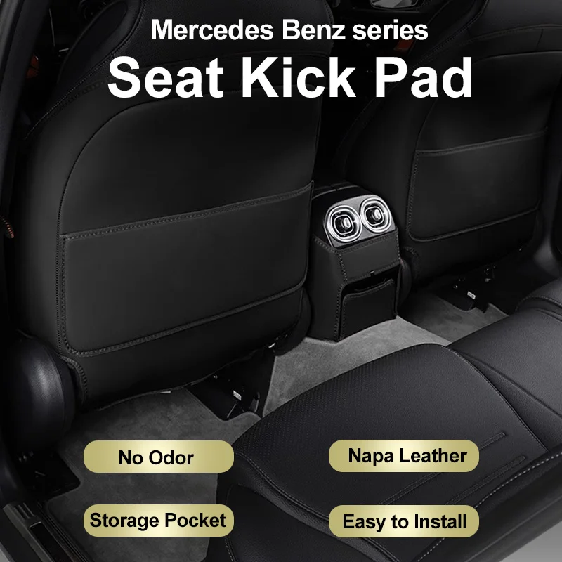 

Easy Installation High Quality Seat Protector Waterproof Car Seat Anti-Kick Pad For Mercedes-Benz A-Class GLA CLA E-Class