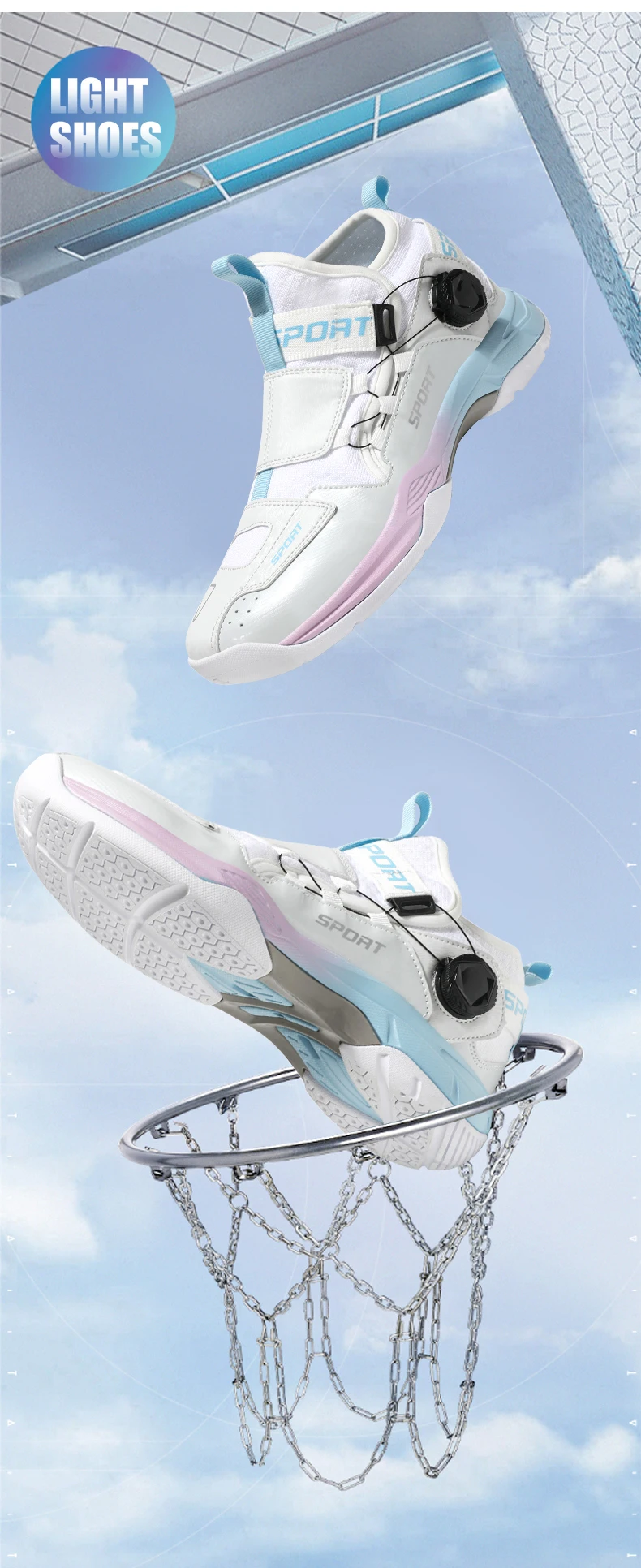 Description Picture 3 of itemNew Women Men Sneakers Badminton Shoes Table Tennis Shoes Volleyball Sneakers Gym Competition Indoor Athletic Training Sneakers