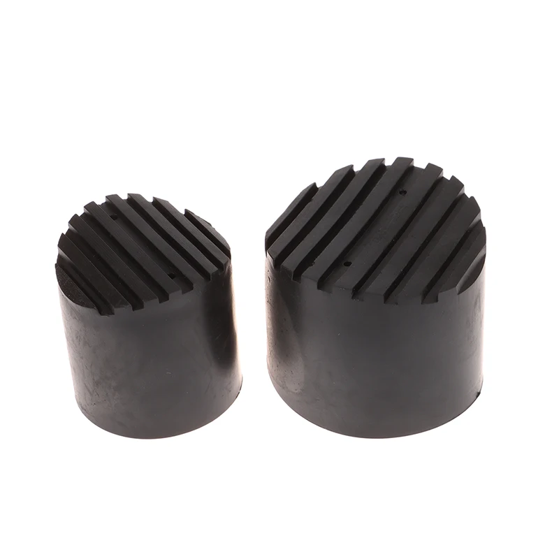 범용 교체용 라운드 사다리 발 매트, 고무 확장, 텔레스코픽 사다리 커버 부품, 라운드 피트 부츠, 2 개