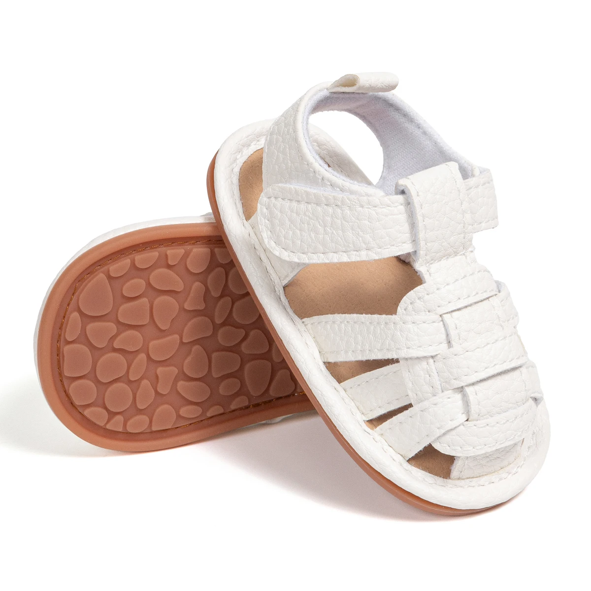KIDSUN Summer Breathable Baby Girls Boys Sandals Infant Casual Soft Rubber Sole Anti slip Baby Shoes Toddler Outdoor Walks Shoes 2