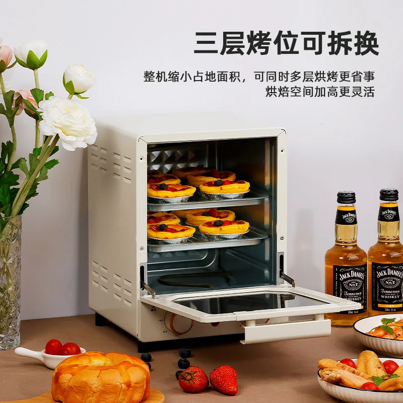 15L household multifunctional cake baking small electric oven