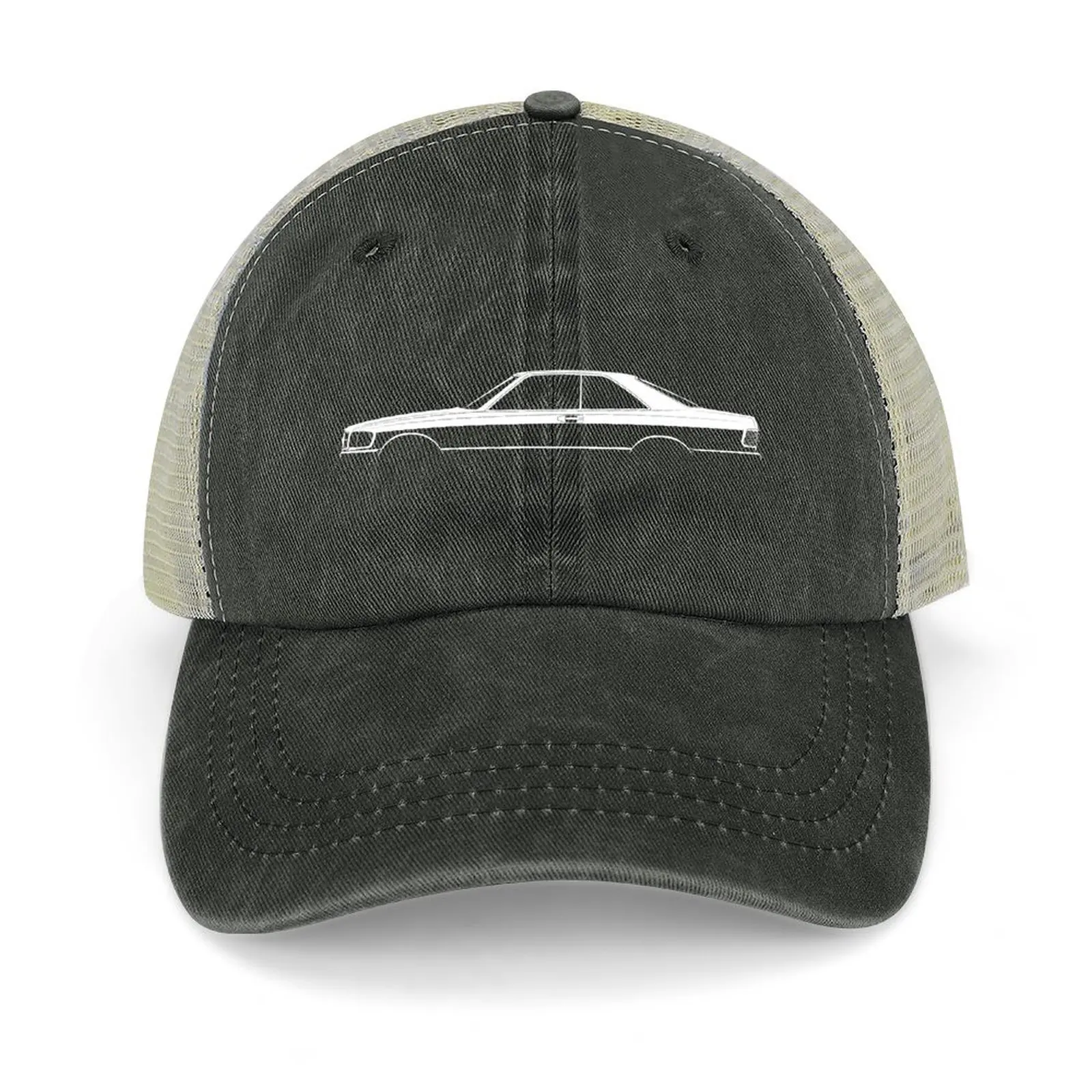 

500 SEC (C126) Silhouette Cowboy Hat Gentleman Hat Mountaineering Men Caps Women's