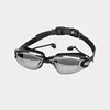 Men Women Myopia Swim Goggles Adults Professional Waterproof Plating Anti Fog UV Swimming Pool Optical Glasses Earplugs Eyewear 6