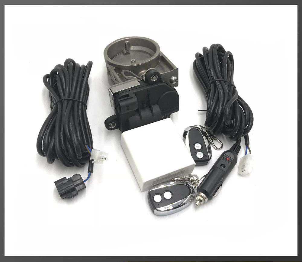 

Electric Control Valve Kit With Vacuum Pump 2 inch / 2.5 inch / 3 inch Vacuum Exhaust Cutout For BMW Toyota Ford , etc.