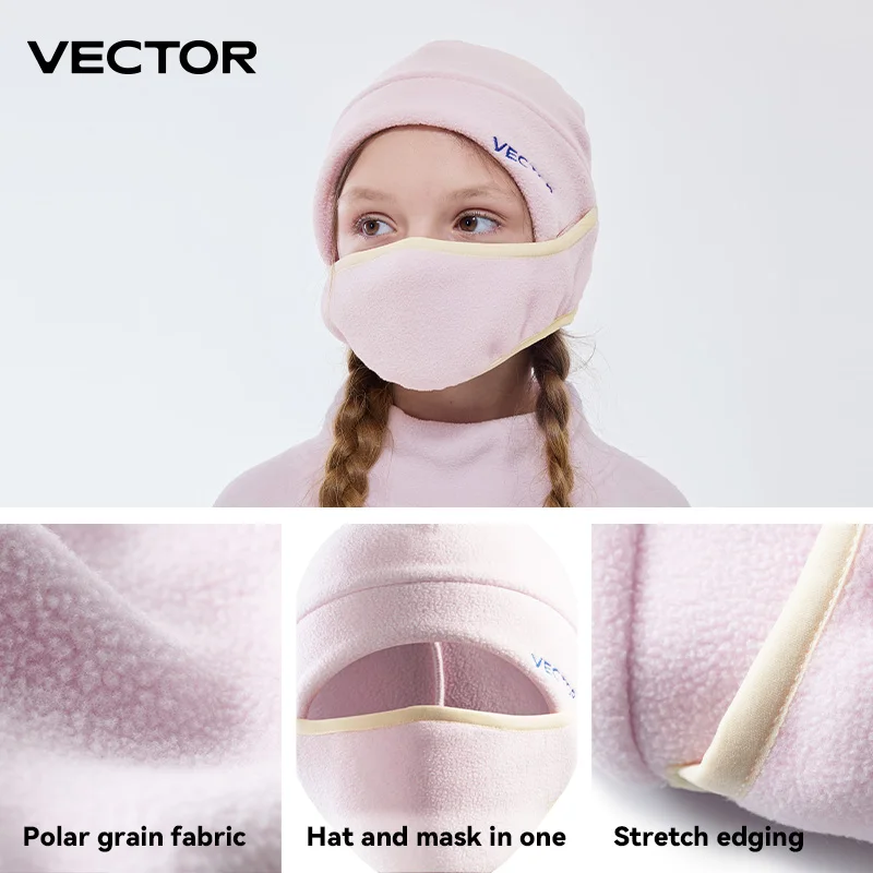 VECTOR Children Breathable Balaclava Face Mask Fishing Sun Protection Hot Weather Dustproof Face Mask Full Cap Wrap Scarf