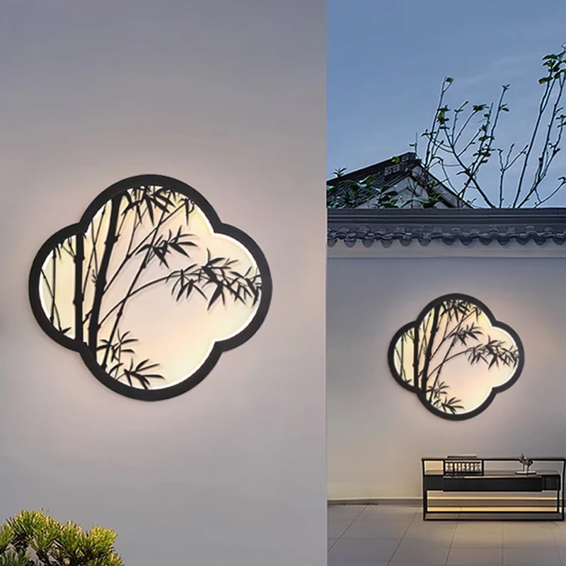 Chinese Style Outdoor Waterproof Wall Lamp 1