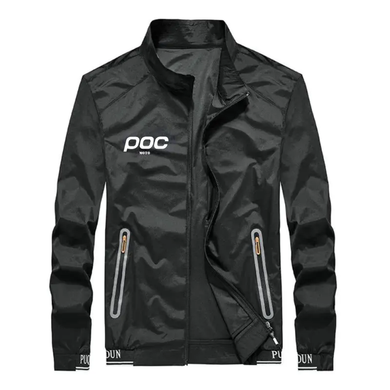 Fashion MOTO POC Cycling Summer Anti-uv Thin MTB Jacket Bicycle Windbreaker Outdoor Sports Reflective Coat Mountain Bike Jacket