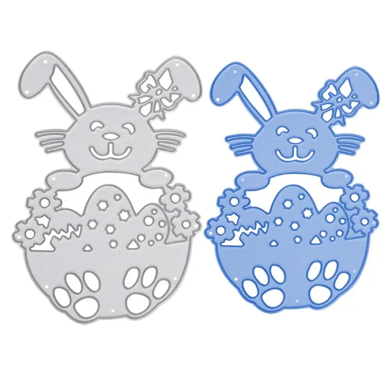 

Easter Bunny Box Cutting Dies DIY Rabbit Metal Craft Embossing Die Cuts Paper Craft Embossing die knife craft mold Scrapbook