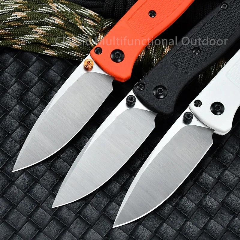 Description Picture 6 of itemMini BM 533 Bugout Folding Knife Nylon Fiber Handle Pocket Knives Outdoor Fishing Safety Knives Self Defense Tool Easy To Carry