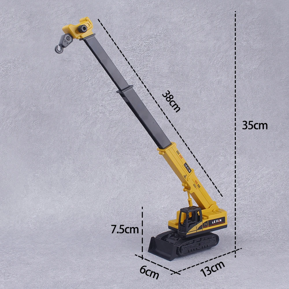 Description Picture 5 of itemExcavator Car Crane Birthday Cake Toppers Tractor Construction Party Cake Decoration Supplies Kids Boys Birthday Baby Shower 1St