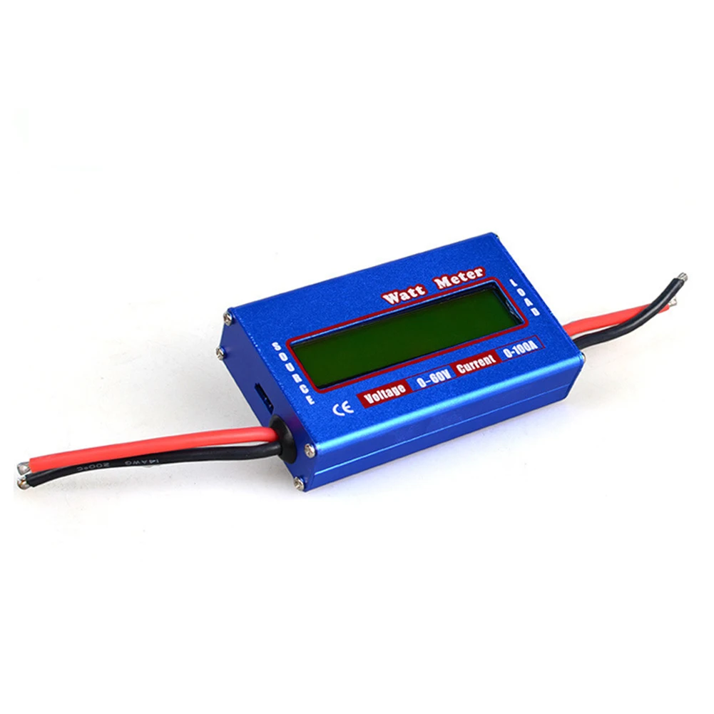 Digital LCD DC 60V 100A Balance Spannung Batterie Power Analyzer RC Watt Meter Wattmeter Tester Checker Balancer Ladegerät RC werkzeuge image_2