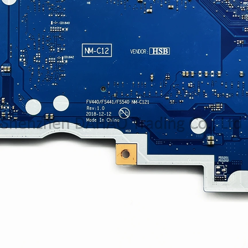 Placa-mãe Portátil para Lenovo Ideapad S14515iwl V15-iwl Fv440 Fs441 Fs540 Nm-c121 Intel i3 Cpu i5 4gb de Ram Ddr4 5b20s41727 - Imagem 5