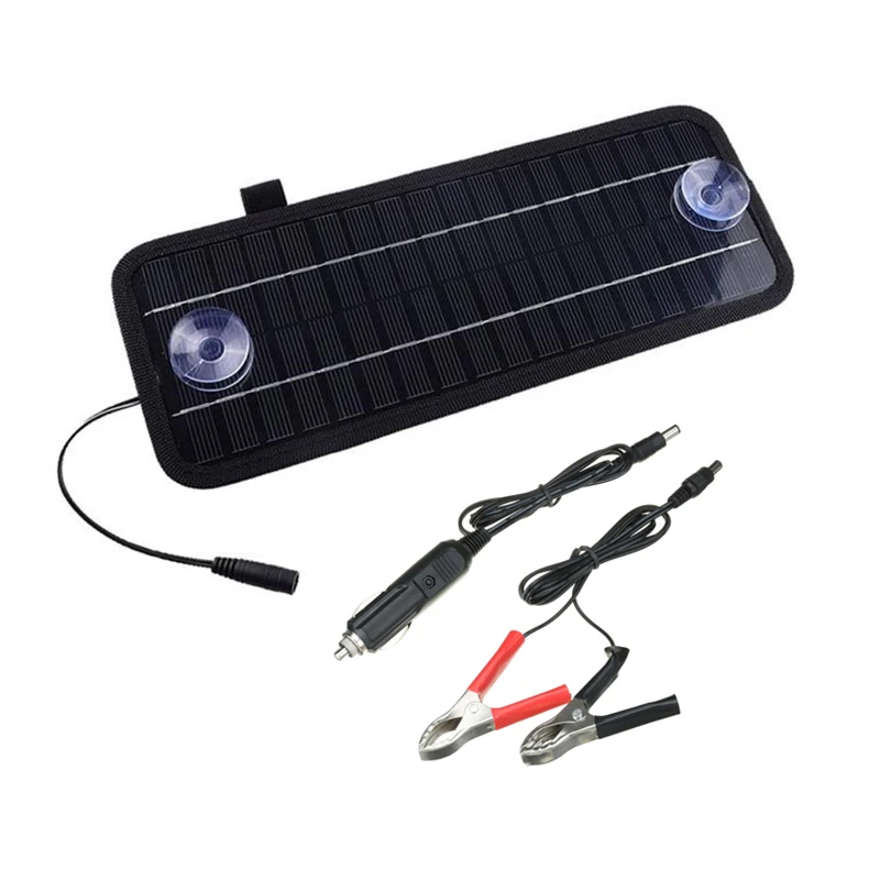 แผงโซลาร์เซลล์ 18V 12V 20W สำหรับชาร์จรถยนต์ มอเตอร์ไซค์ สกู๊ตเตอร์ไฟฟ้า แผงโซลาร์เซลล์แบบพกพา ชาร์จแบตเตอรี่รถยนต์ ประหยัดพลังงาน ดูแลรักษาง่าย 1