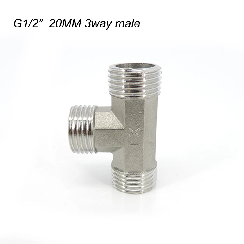 

Соединитель для водопроводного шланга G1/2 ", 20 мм, 3 способа