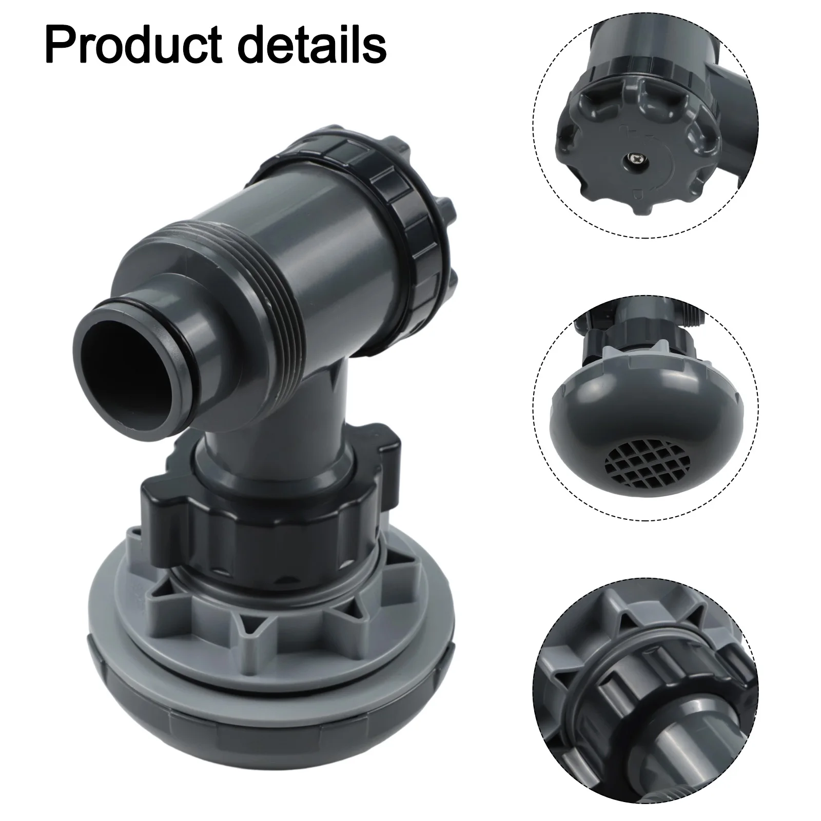 Inlet Outlet 필터 부착물은 Intrex 및 Coleman의 수영 거품 모두에 완벽하게 적합하며 모델 P6H1317과 호환됩니다.