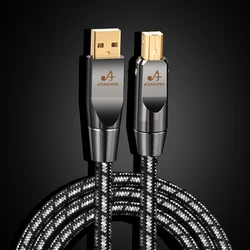 Premium HiFi Audio Connector Cable - Lightning to USB B - 0.75m (A - B)