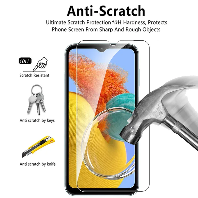Premium Tempered Glass Screen Protector Set - Pack of 3