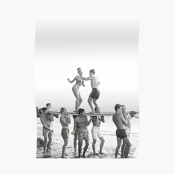 

Винтажный постер в стиле ретро для серфинга, смешная Настенная картина для комнаты, современный декор, художественная роспись для дома, без рамки