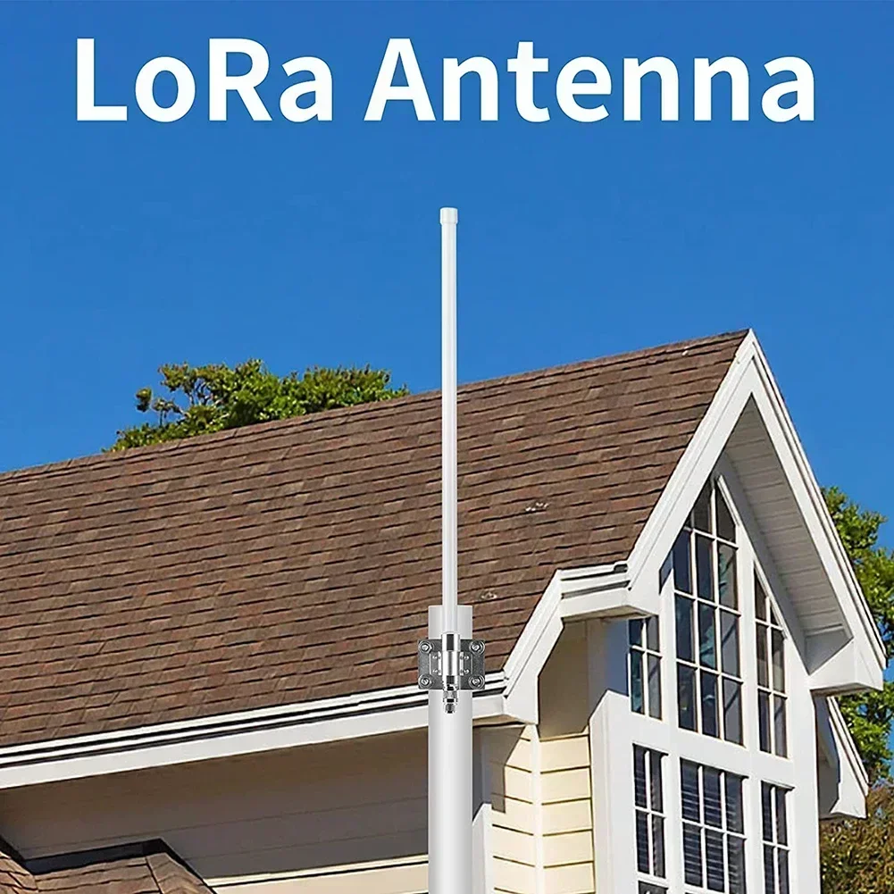 Lora Antenna Outdoor Antenna 5.8 DBi 868MHz 915MHz Antenna N-Male Connector Outdoor 320mm Waterproof Fibreglass Aerial for Helium Hotspot HNT Miner