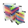125mm Colorful Variety Needle Painting Handprint 3D Hand Mold Three Dimensional Children Pendulum Toy 2