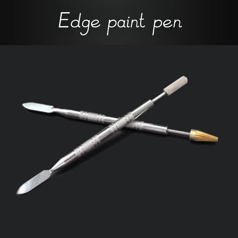 DualHeadLeatherEdgePaintRollerApplicatorEdgeOilFinishToolDIY