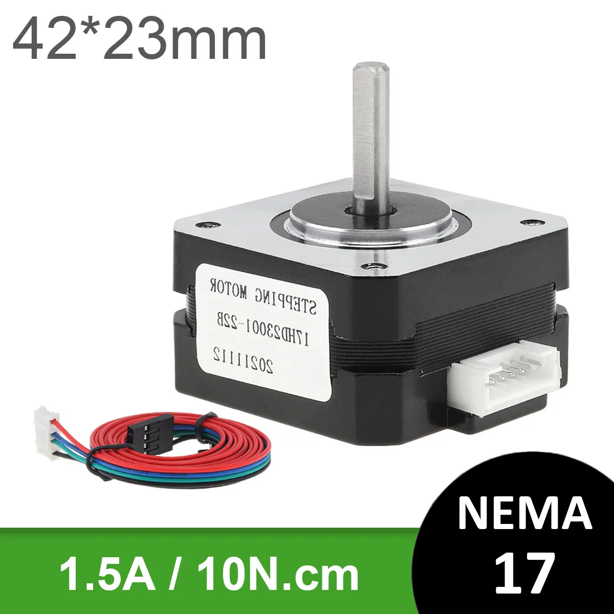 Nema 17 Motor Deslizante 42 Motor 23 mm 10n. cm Impressora 3d Motor para Automação Máquina de Gravura Cnc 3d Peças da Impressora