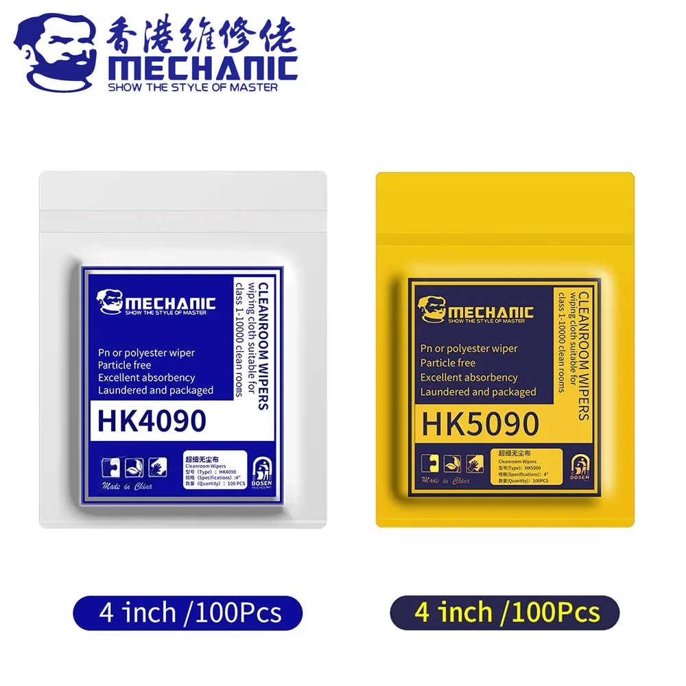 

Стеклоочистители для сенсорного экрана MECHANIC HK4090 HK5090, микрофибра, Антистатическая антипылевая ткань, набор инструментов для очистки экрана телефона, планшета, ЖК-экрана