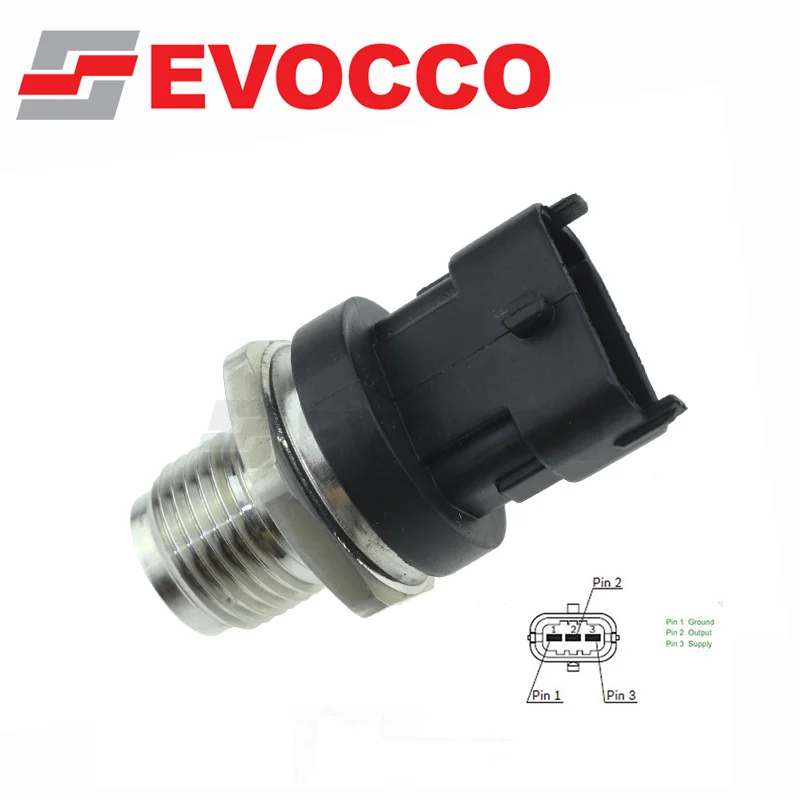 

11-14 Diesel CR Fuel Pressure Sensor Regulator For Chevrolet Sierra Savana 2500 3500 4500 HD 6.6L Duramax 0281006313 12 651 990
