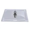 High Quality 6/8/10 Inch Stainless Steel Ultra-Thin Waterfall Shower Heads Rainfall Shower Head Rain Square Round 6