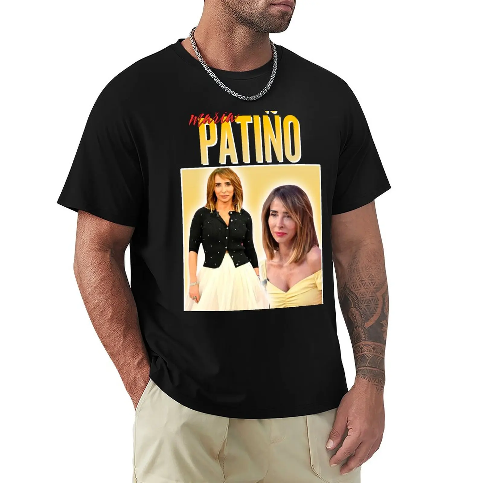 

MARIA PATIO - LA BEYONSEBE T-Shirt anime vintage mens t shirt graphic