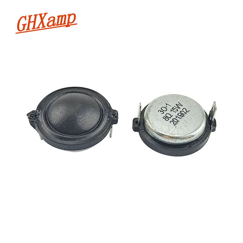 Tweeter Speaker 1Pairs tweeter speaker 1.2 inch 30mm Dome Silk Small Neodymium Treble 2 way DIY Car Audio 8ohm 15W