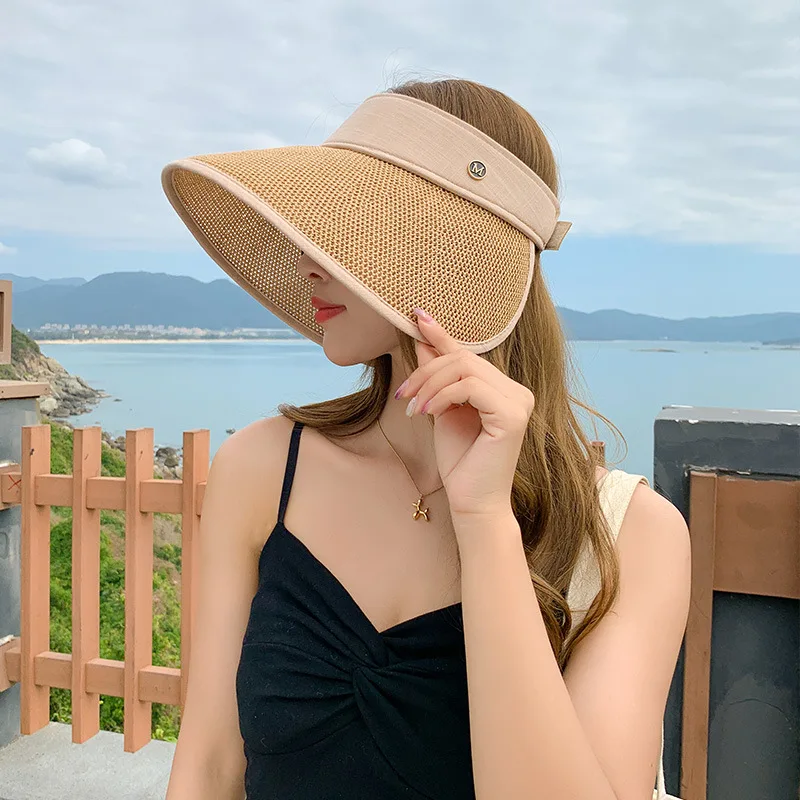 Buy New Empty Top 14CM Big Brim Sun Hat 