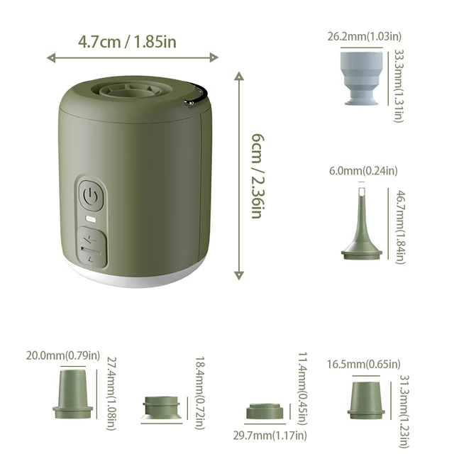 WESTTUNE Tiny Air Pump 4