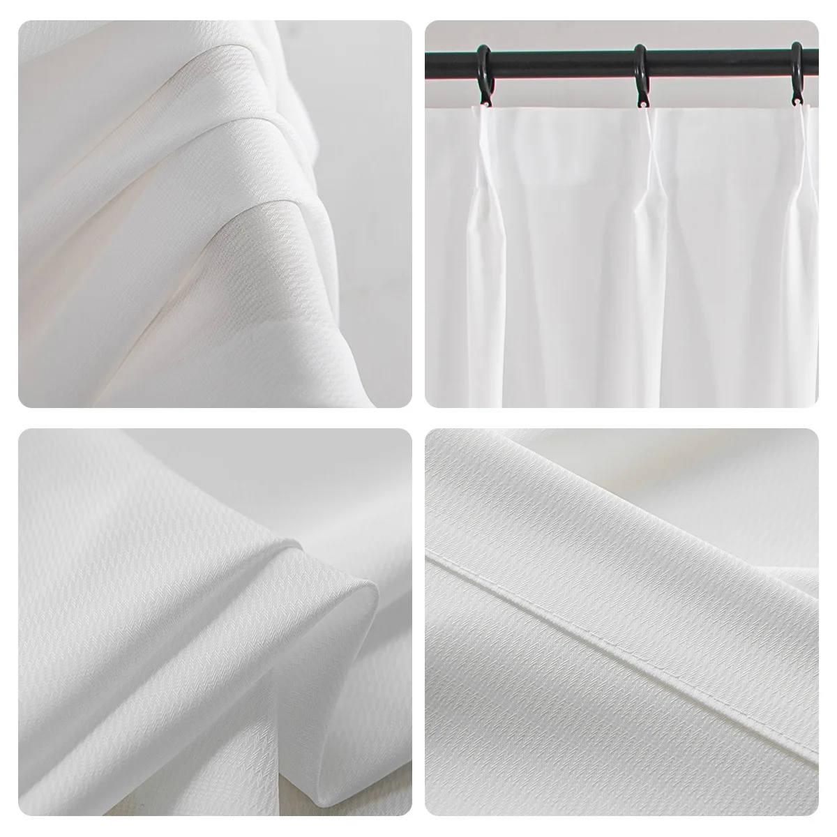 customize, Premium White Gauze Anti-Scratch Curtains for Living Room, Anti-UV Chiffon , Protect Your Privacy, Eco-Friendly ﻿ 4