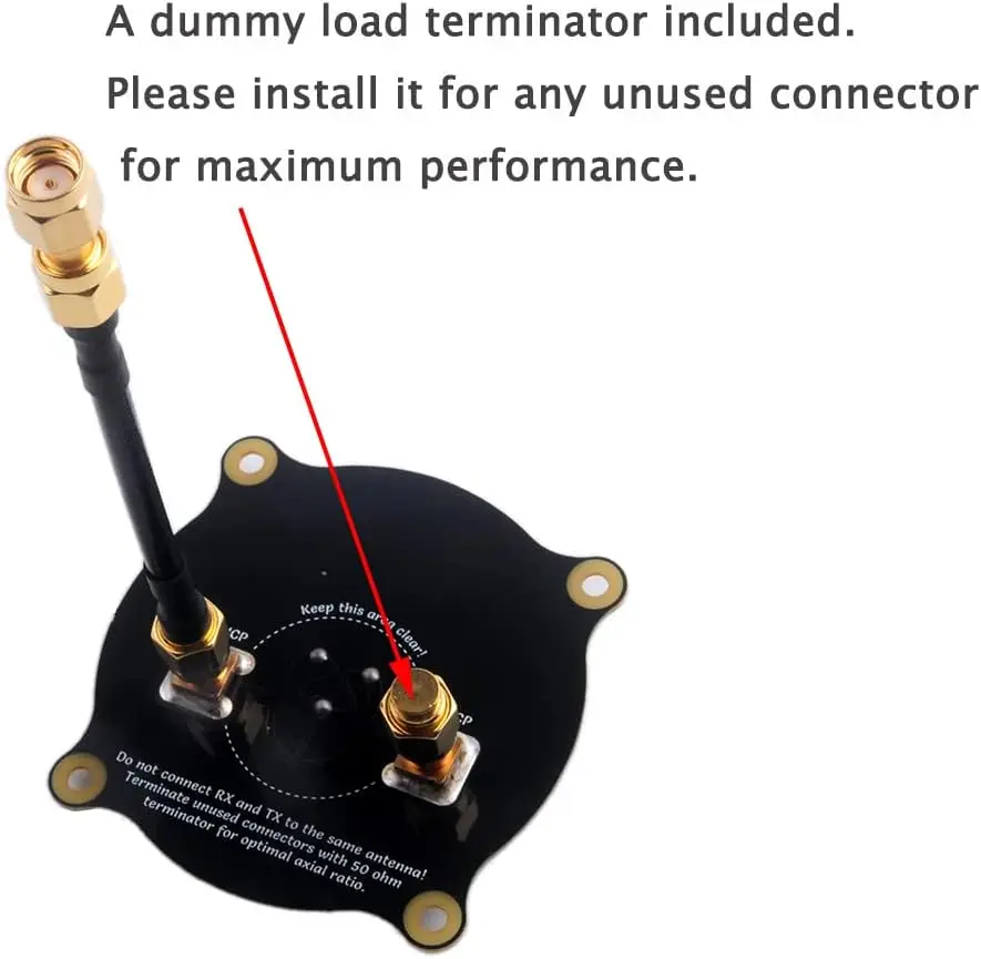 Antenne 5.8GHz 9.4dBi LHCP RHCP pour Drone FPV Eachine EC800D