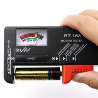 BT-168 AA/AAA/C/D/9V/1.5V batteries Universal Button Cell Battery Colour Coded Meter Indicate Volt Tester Checker BT168 Power 1