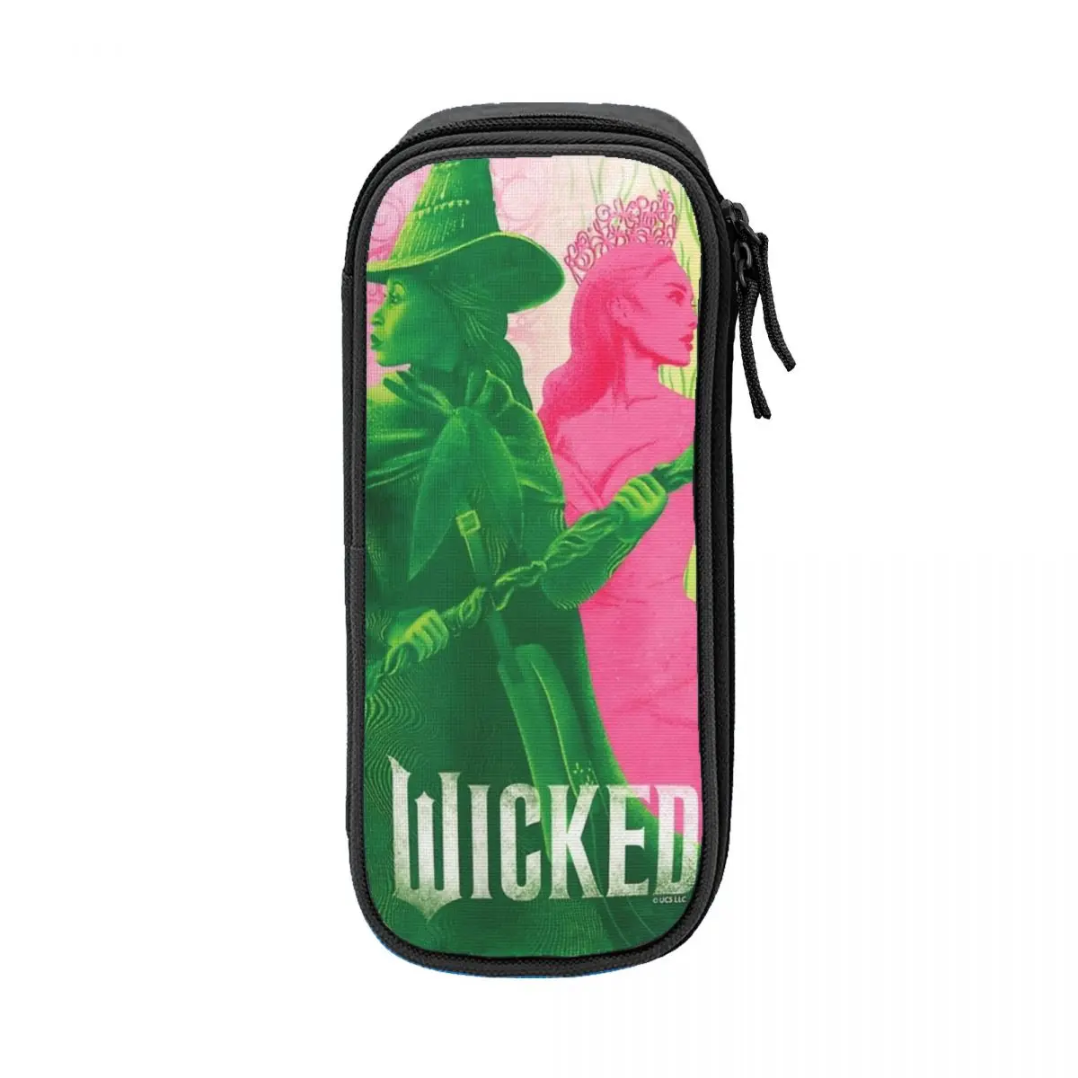 Wicked For Good Glinda 및 Elphaba 연필 케이스 연필 케이스 펜 대형 보관 연필 가방 학생 학교 지퍼 문구류