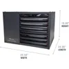 F260560 Big Maxx MHU80NG Natural Gas Unit Heater, 80,000 BTU, Black 3
