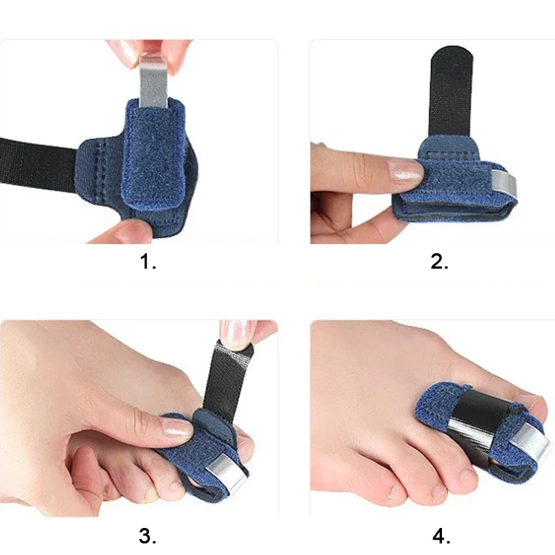 1PC Feet Care Toe Splint Straightener Fingers Claw Stabilizer Support Bent Claw Toe Corrector Alignment Protector