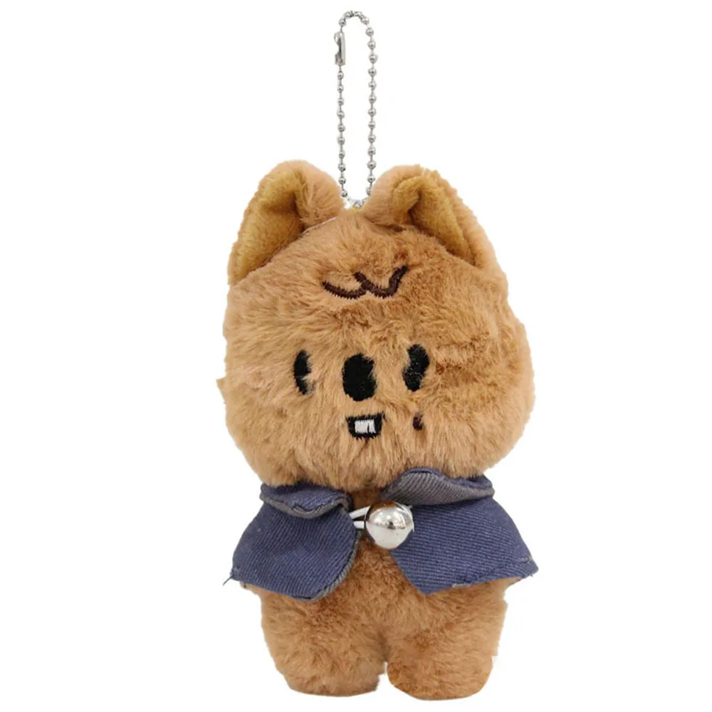 SKZOO Plush Keychain STAY Stray Children's Doll Han Zhicheng Magic School Doll Clothing Keychain Small Birthday Toy