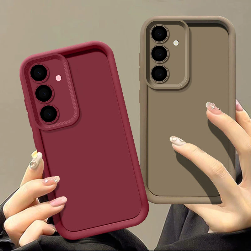 Vibrant Candy Color TPU Phone Case Cover
